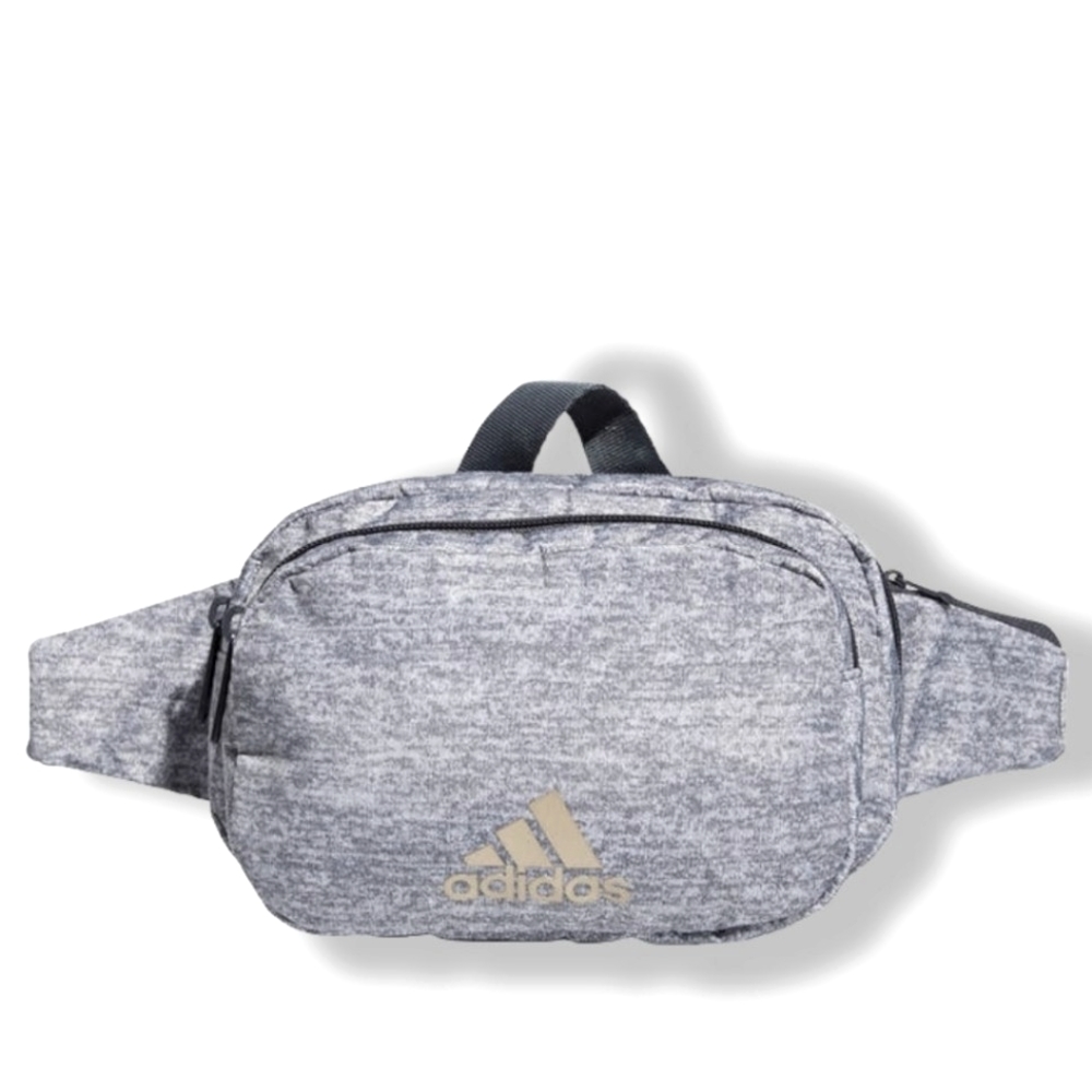 ADIDAS Must Have Waist Pack Belly Bag Fanny Pack Crossbody Purse Gray Unisex - Picture 2 of 16